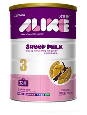 艾雷特艾能幼兒奶粉3段800g