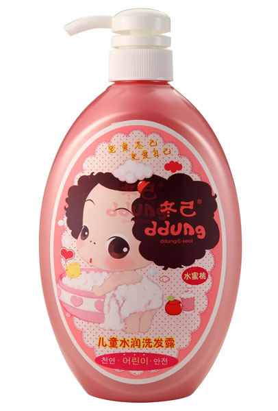 冬己兒童水潤洗發(fā)露(水蜜桃)