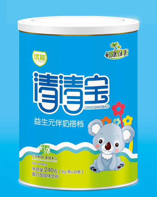 創康佳美益生元伴奶搭檔清清寶