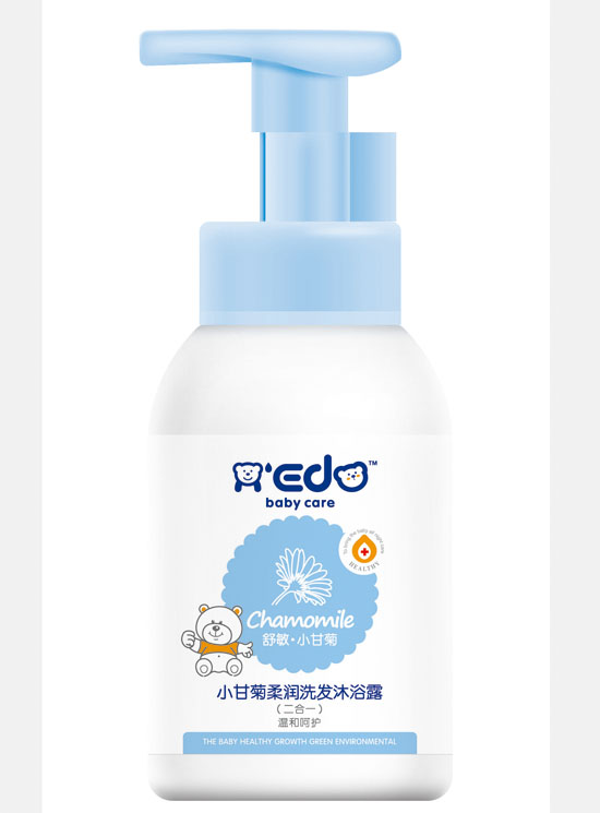 小奕噠柔潤洗發沐浴二合一300ml